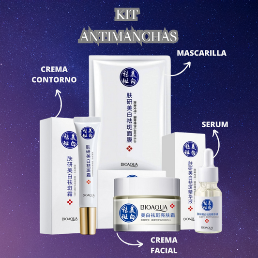 KIT ANTIMANCHAS ACLARANTE BIOAQUA